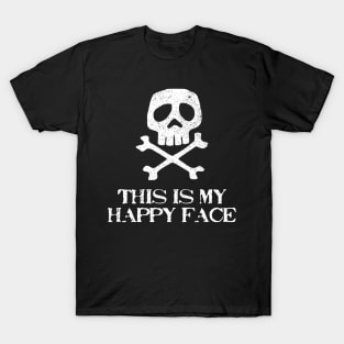 This Is My Happy Face T-Shirt